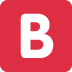 🅱 emoji 表情含义：B 按钮血型