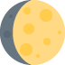 凸凸表情符号🌔和凸凸表情符号🌖