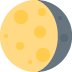 🌖 亏凸月表情符号的含义