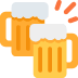 🍻 叮当作响的啤酒杯表情符号的含义