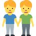 👬 男人牵手表情符号的含义
