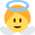 👼 小天使表情符号的含义