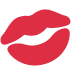 💋 亲吻马克表情符号的含义