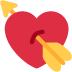 💘 带有箭头 Emoji 含义的心形