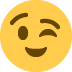 眨眼脸 😉 表情符号的含义