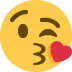 😘 脸部飞吻表情符号的含义
