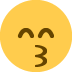 😙 亲吻面带微笑的眼睛表情符号的含义