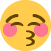 😚 闭着眼睛亲吻脸表情符号的含义