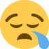 😪 瞌睡脸表情符号的含义