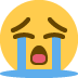 😭 大声哭脸表情符号的含义