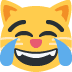 😹 流着喜悦泪水的猫表情符号的含义