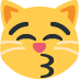 😽 接吻猫表情符号的含义