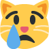 😿 哭泣的猫表情符号的含义