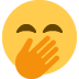 🤭 捂脸表情符号的含义