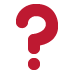 ❓ 红色问号表情符号的含义